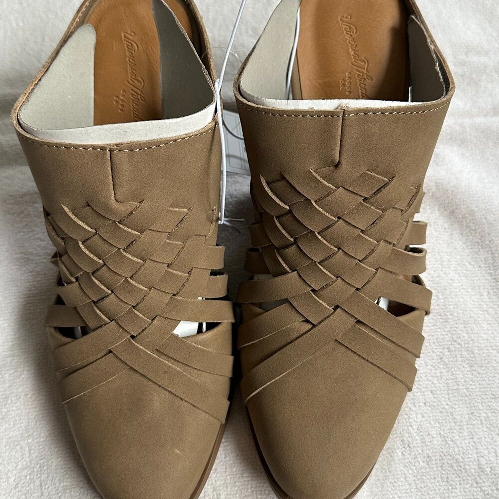 Chic Brown Formal Open-Back Slip-On Heels – Universal Thread